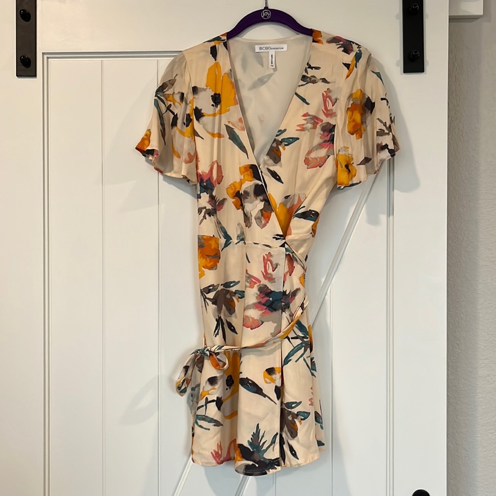 BCBG Mini Wrap Dress